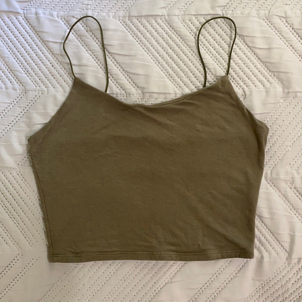 Garage Cami Crop Top • Size XS